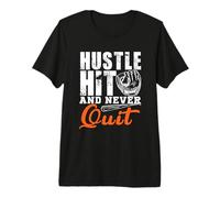 Hustle Hit e Non mollare mai Maglietta Premium