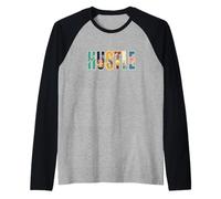 Hustle Imprenditore Imprenditore Imprenditore Maglia con Maniche Raglan