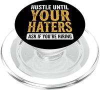 Hustle Until Your Haters Ask If You're Hiring PopSockets PopGrip per MagSafe
