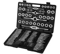 Husuper Maschi da filettare, 110 pezzi Set di maschi e ghiere M2-M18 Set di strumenti per filettare fusti e maschi set di taglio dadi e maschi di spaventare per utensili di macchine