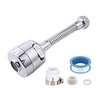 HUSZZM Rubinetto Flessibile Lavello Cucina Prolunga Rubinetto Aeratore 360 Gradi Girevole Spruzzatore Rubinetto per Cucina Bagno Schiumatore Universale Dispositivo di Estensione Ugello Filtro