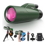 HUTACT Telescopio Monoculare Portatile12x56: Monocolo Professionale Potente per Adulti e Bambini con Prisma BAK4 e Lente FMC, adatto per Birdwatching, Escursionismo, Campeggio