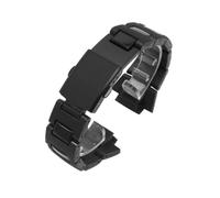 HUTBUVEAW 16mm Braccialetto di Alta qualità Cinturino in plastica for Casio G-Shock DW-6900/DW9600/DW5600/GW-M5610 Cinturino for Orologio da Uomo Nero Parti