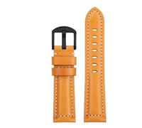 HUTBUVEAW for Tissot 1853 T116 Cinturino Samurai T125617A T116617 Cinturino for Orologio in Pelle Bovina da Uomo Cinturino da 22 mm Cinturino for Orologio Moda Vintage(Brown Black)