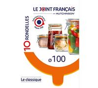 Hutchinson 10 Guarnizioni per barattoli│Le Joint Français Linea «La Classique»