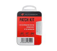 HUTCHINSON - Accessori per bici - Kit di toppe - Riparazione pneumatici Tubetype - 8 toppe - 1 tela di smeriglio - 1 tubetto di adesivo 12 ml
