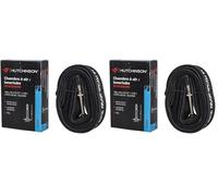HUTCHINSON - Camera d'aria - Standard - Innertube - Resistenza e antiforatura - Bicicletta da strada - Valvola Presta - Spessore 0,9 mm - 60 MM - 700 x 20-25 (Confezione da 2)