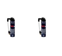 HUTCHINSON - Fast'Air - Spray antiforatura pneumatici - Ripara e gonfia - Riparazione express in 90 secondi - Per pneumatici da strada, MTB e da città (Tubetype e Tubeless) - 75 ml (Confezione da 2)