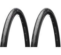 HUTCHINSON - NITRO 2 - Pneumatico da strada - Comfort e controllo - Cerchietti rigidi - Nero - Tubetype - 700 x 28 mm (Confezione da 2)