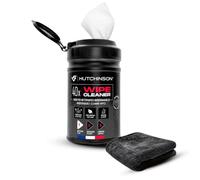 Hutchinson - Salviette detergenti per bici - Confezione da 40 salviette a base vegetale con microfibra - Adatte per la trasmissione e il telaio - Non richiedono risciacquo né acqua