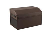 hutianbrt Scatola di immagazzinaggio portatile for bagagliaio di un'auto, contenitore for strumenti di grande capacità, compatibile for Hyundai Tucson NX4 2021 2022 2023 2024 Hybrid N Line(Brown)