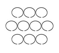 HUTJWYN 10 Pezzi 40 mm x 1,5 mm Anello pistone for NB411 TL43 TD40 G45L G4K Parte Motore tagliaerba
