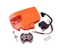 HUTJWYN Catena Freno Frizione Coperchio Pignone Bobina di Accensione Fit for Motosega 235 240 Parte Regolatore Tensionamento Vite Catcher Kit per tagliaerba