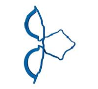 HUTJWYN Guarnizione Coppa Olio Marino Fit for Motori V6 da 4,3 l 2112485 3852655 18-61513 27 14247t1 27 8m0185584 Parte Motore Parti Marine