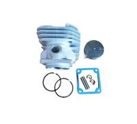 HUTJWYN Kit Cilindro 488 con Guarnizione 43 mm for Motosega 488 47 9 CC 48 CC Cilindro pistone Anello Perno Clip 22157 12110