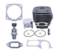 HUTJWYN Kit Cilindro e pistone da 58 mm for Motosega a decompressione 395 395XP 395EPA con Guarnizione del Carter.