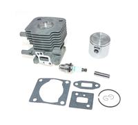 HUTJWYN Kit Cilindro pistone 35mm Adatto Fit for Metabo HPT CG27EASP CG27EASPSL TCG-27EBDP TCG-27EBSP TCG-27EASPSL 6698480 Ricambi per Attrezzature da Giardino