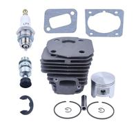 HUTJWYN Kit Cilindro pistone Big Bore da 45 mm for Motosega 340 340e 345 346XP 353 351 350 con decompressione 537253002