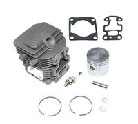 HUTJWYN Kit Cilindro pistone da 34 mm for TJ027E TJ27E KTFR27A KGT27C KEL27A KEL27B KCS525A KCL525A KCL600A KCS600A 11005-0615