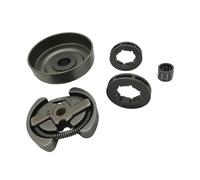 HUTJWYN Kit Cuscinetto Fit for Cerchio Ruota dentata Gruppo Tamburo Fit for Motosega 350 351 Parti 325" 7T Frizione 3/8" 7T per tagliaerba
