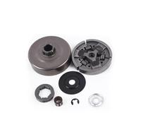 HUTJWYN Kit E-Clip Fit for cerchione Tamburo Frizione scanalato da 3/8" e 7 Denti, Adatto Fit for Motosega MS640 MS660 MS661 066 064, Pezzi di Ricambio per tagliaerba