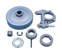 HUTJWYN Kit pignone con Corona in Bagno d'olio for Tamburo Frizione for Motosega 026 MS260 PRO MS 260, Passo .325, Piccolo, 7 scanalature, 7 Denti, Parte di Ricambio