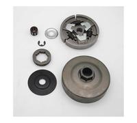 HUTJWYN Kit pignone Fit for Cerchio Tamburo Frizione da 3/8"-7 Adatto Fit for Motosega a MS660 066 064 MS640 MS661 MS 660 640 Pezzi di Ricambio per tagliaerba