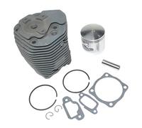 HUTJWYN Kit pistone Cilindro di Ricambio Adatto Fit for Motosega 075 076 Ts760 Disco Cutter Parti Motore 1111 020 1206 Ricambi per Attrezzature da Giardino