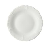 Hutschenreuther Baronesse Piatto da Portata con Bordo Largo, Estelle Bianco, Porcellana, 25 cm, 10025