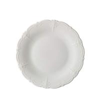 Hutschenreuther Baronesse Piatto da Portata con Bordo Largo, Estelle Bianco, Porcellana, 25 cm, 10025