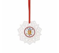 Hutschenreuther Collezione di Natale 2025 "Giochi di Natale Gioielli Stella Bambina Ø 7,5 cm