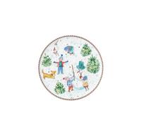 Hutschenreuther Collezione di Natale 2025 "Giochi di Natale" Piatto piatto piatto 22 cm