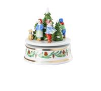 Hutschenreuther Collezione di Natale 2025 "Gioco di Natale grande XXL; altezza 16 cm/Ø 15 cm; melodia: il tuo bambino viene, limitato a 499 esemplari
