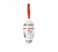 Hutschenreuther Collezione natalizia 2025, pigne in porcellana, giochi di Natale, 8,5 cm