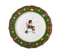 Hutschenreuther Happy Wintertime Verde Piatto Piano 33 CM Weihnachtsgeschirr