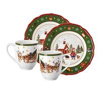 Hutschenreuther Happy Wintertime H. Wintertime Green - Set da 4 pezzi