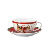 Hutschenreuther Happy Wintertime Jumbotazza 2 Pezzi Servizio Natalizio