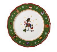 Hutschenreuther Happy Wintertime Verde Piatto Piano 33 CM Weihnachtsgeschirr