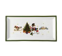 Hutschenreuther Happy Wintertime Verde Piastra Angolare 36 CM