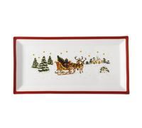 Hutschenreuther Happy Wintertime Red Piastra Angolare 36 CM