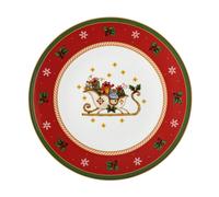 Hutschenreuther Happy Wintertime Rosso Piastra Cookie 31 CM Weihnachtsgeschirr