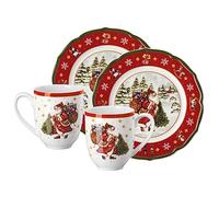 Hutschenreuther Happy Wintertime Red Set 4 pezzi