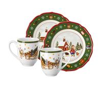 Hutschenreuther Happy Wintertime Verde Set 4-tlg