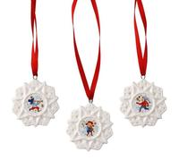 Hutschenreuther, Mini Stella "Suoni di Natale" set 3 pezzi, Porcellana