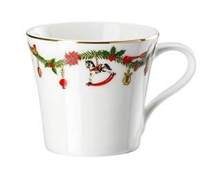 Hutschenreuther Nora Christmas - Tazza da tè e cappuccino, 0,28 l