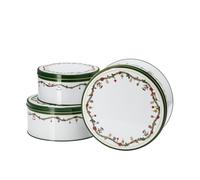 Hutschenreuther Nora Natale Plätzchendosen Rotondo Di Teglia Set 3-tlg