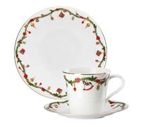 Hutschenreuther Nora Set Di Natale 3 Pezzi