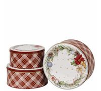 Hutschenreuther Set di 3 barattoli per Biscotti 2026 mattine, Bambini... più Pezzi cm