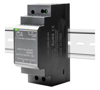 Hutschienen - Alimentatore di rete 24 VDC 30 W, 1,5 A, HDR-30-24, per sistemi di automazione industriale
