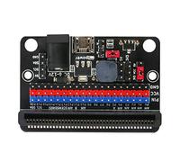 HUTSRAI 1 scheda di espansione per microbit GPIO Expansion Python IO: Bit 5 V con buzzer passivo a bordo
